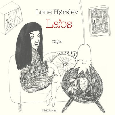La'os – omslag til lydbogen af Lone Hørslev