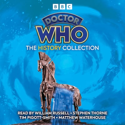 Doctor Who: The History Collection – omslag til lydbogen af John Lucarotti, David Whitaker, Donald Cotton