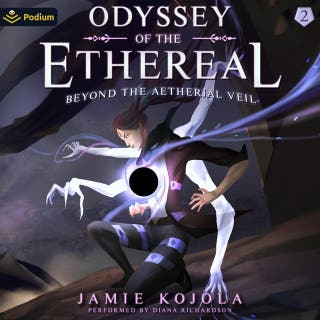 Beyond the Aetherial Veil: A Progression Fantasy: Odyssey of the Ethereal, Book 2 – omslag till ljudboken av Jamie Kojola