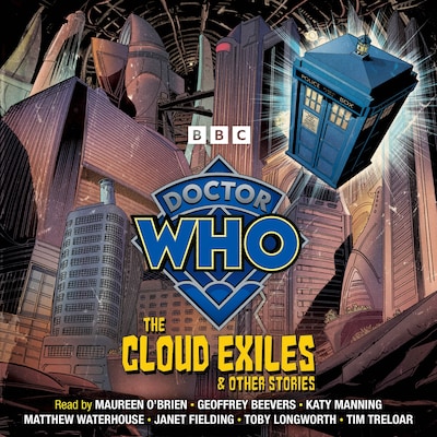 Doctor Who: The Cloud Exiles & Other Stories – omslag til lydbogen af BBC