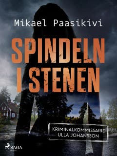 Spindeln i stenen – omslag till ljudboken av Mikael Paasikivi