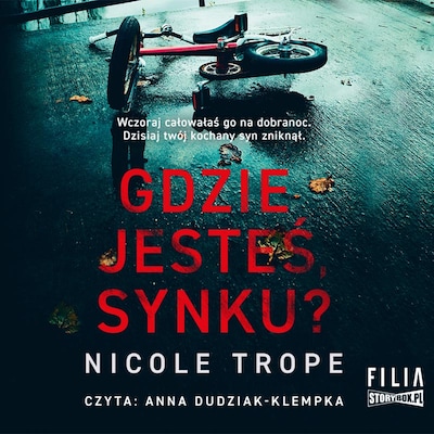 Gdzie jesteś, synku? – okładka audiobooka, autor Nicole Trope