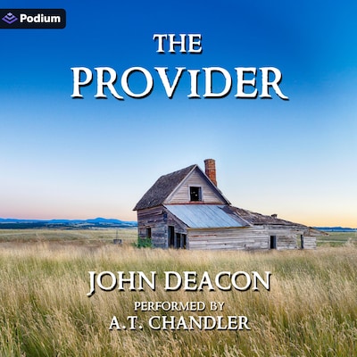 The Provider – omslag til lydbogen af John Deacon