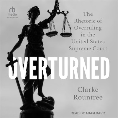 Overturned – omslag til lydbogen af Clarke Rountree