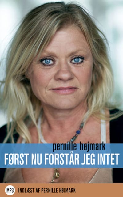 Først nu forstår jeg intet – omslag til lydbogen af Pernille Højmark