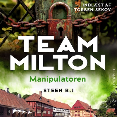 Manipulatoren – omslag til lydbogen af Steen B. J.