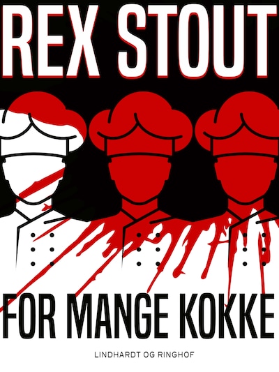 For mange kokke – omslag til lydbogen af Rex Stout