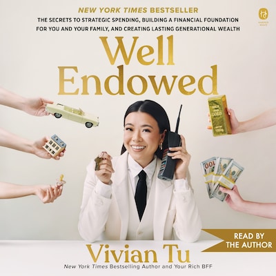 Well Endowed – omslag til lydbogen af Vivian Tu