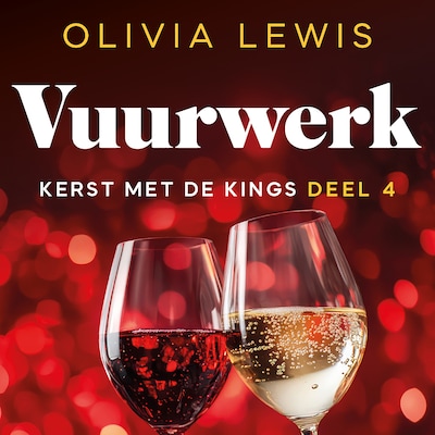 Vuurwerk – omslag van het luisterboek van Olivia Lewis