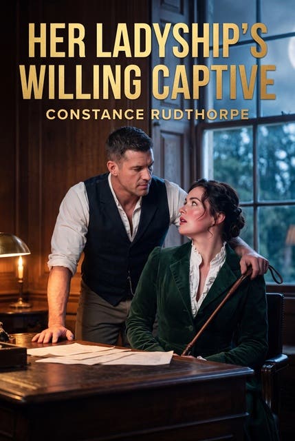 Her Ladyship's Willing Captive: A Ladyship Captive Discipline Erotic Novel – omslag til lydbogen af Constance Rudthorpe