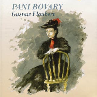 Pani Bovary – okładka audiobooka, autor Gustaw Flaubert