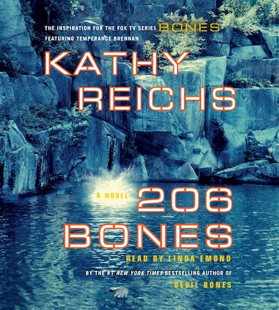206 Bones – omslag til lydbogen af Kathy Reichs