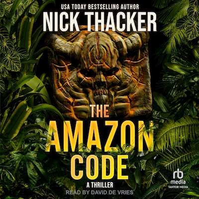 The Amazon Code – omslag til lydbogen af Nick Thacker