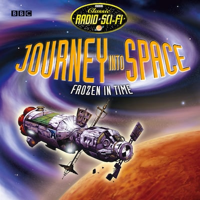Journey into Space: Frozen in Time – omslag til lydbogen af Charles Chilton
