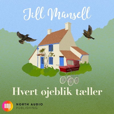Hvert øjeblik tæller – omslag til lydbogen af Jill Mansell