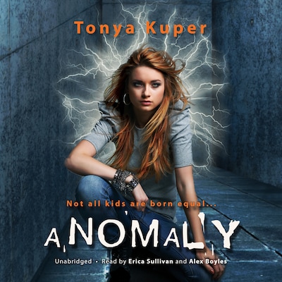 Anomaly – omslag til lydbogen af Tonya Kuper