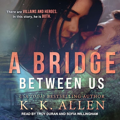 A Bridge Between Us – omslag til lydbogen af K.K. Allen