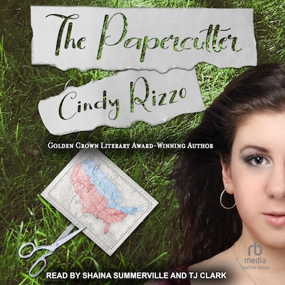 The Papercutter – omslag til lydbogen af Cindy Rizzo
