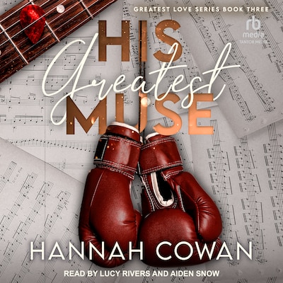 His Greatest Muse – omslag til lydbogen af Hannah Cowan