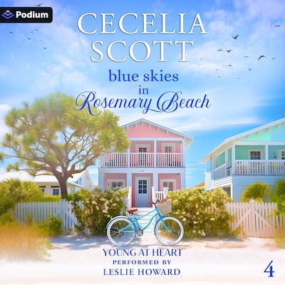 Blue Skies in Rosemary Beach – omslag til lydbogen af Cecelia Scott