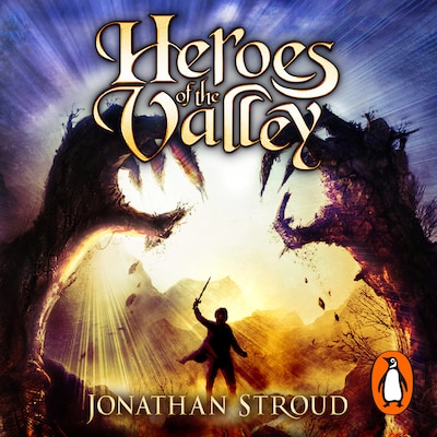 Heroes of the Valley – omslag til lydbogen af Jonathan Stroud