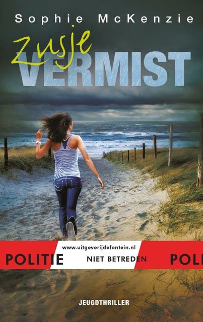 Zusje vermist – omslag van het luisterboek van Sophie McKenzie