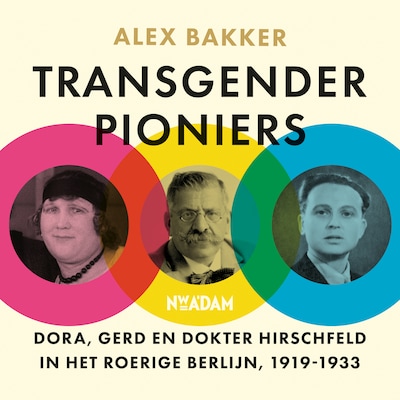 Transgender pioniers – omslag van het luisterboek van Alex Bakker