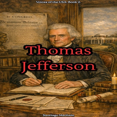 Thomas Jefferson – omslag til lydbogen af Santiago Machain