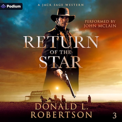 Return of the Star – omslag til lydbogen af Donald L. Robertson