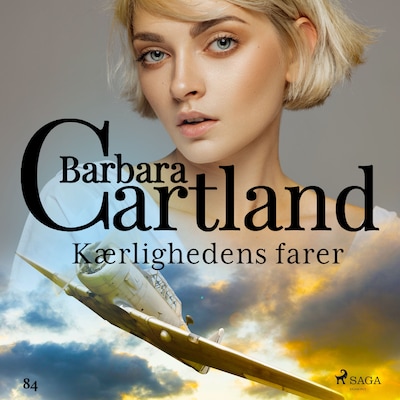 Kærlighedens farer – omslag til lydbogen af Barbara Cartland