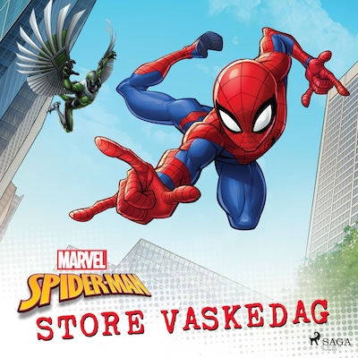 Spider-Man - Store vaskedag – omslag til lydbogen af Marvel