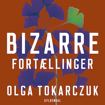 Bizarre fortællinger – omslag til lydbogen af Olga Tokarczuk