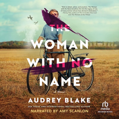 The Woman with No Name – omslag til lydbogen af Audrey Blake