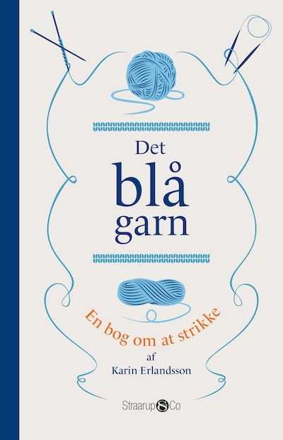 Det blå garn – omslag til lydbogen af Karin Erlandsson