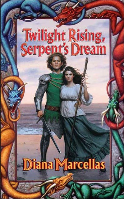 Twilight Rising, Serpent's Dream – omslag til lydbogen af Diana Marcellas