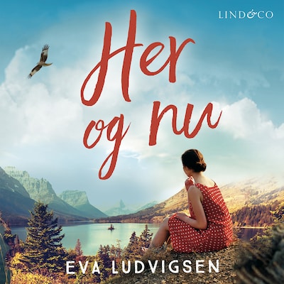 Her og nu – omslag til lydbogen af Eva Ludvigsen