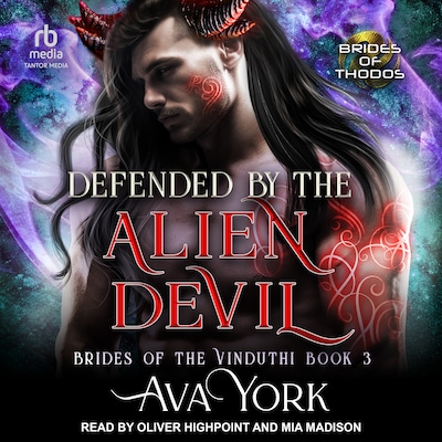 Defended by the Alien Devil – omslag til lydbogen af Ava York