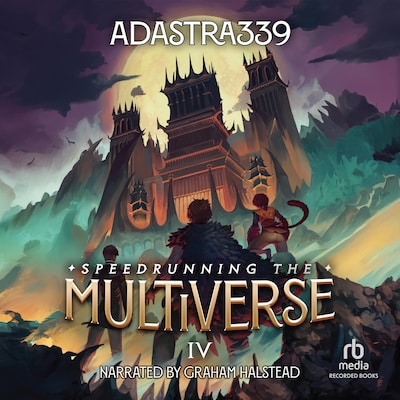 Speedrunning the Multiverse 4 – omslag til lydbogen af adastra339