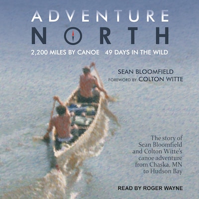 Adventure North – omslag til lydbogen af Sean Bloomfield