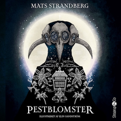 Pestblomster – omslag til lydbogen af Mats Strandberg
