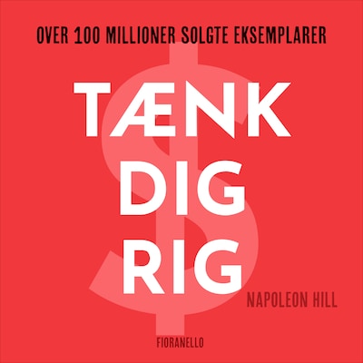 Tænk dig rig – omslag til lydbogen af Napoleon Hill