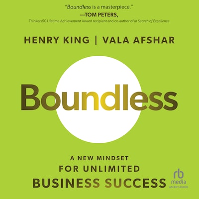 Boundless – omslag til lydbogen af Henry King, Vala Afshar