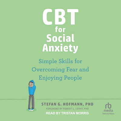 CBT for Social Anxiety – omslag til lydbogen af Stefan G. Hofmann, PhD