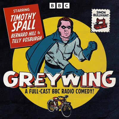 Greywing – omslag til lydbogen af Simon Bullivant