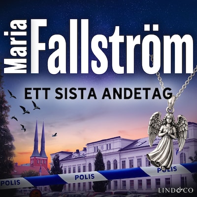 Ett sista andetag – omslag till ljudboken av Maria Fallström