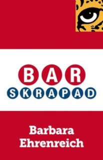 Barskrapad : Konsten att hanka sig fram – omslag till ljudboken av Barbara Ehrenreich