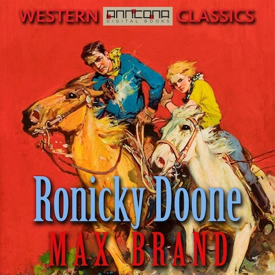 Ronicky Doone – omslag til lydbogen af Max Brand