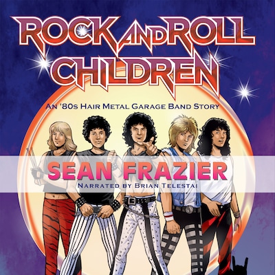 Rock and Roll Children – omslag til lydbogen af Sean Frazier