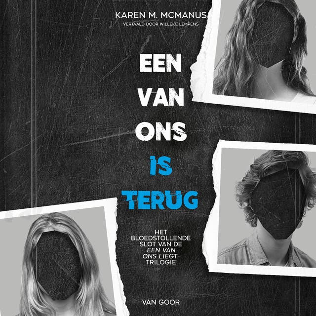 Een van ons is terug – omslag van het luisterboek van Karen M. McManus