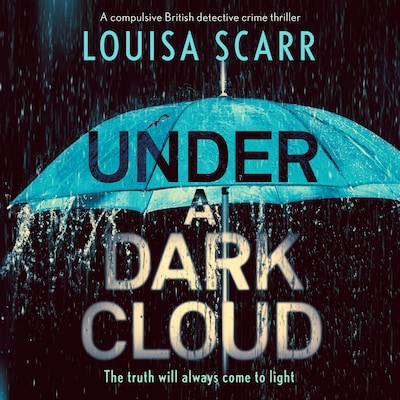 Under a Dark Cloud – omslag til lydbogen af Louisa Scarr